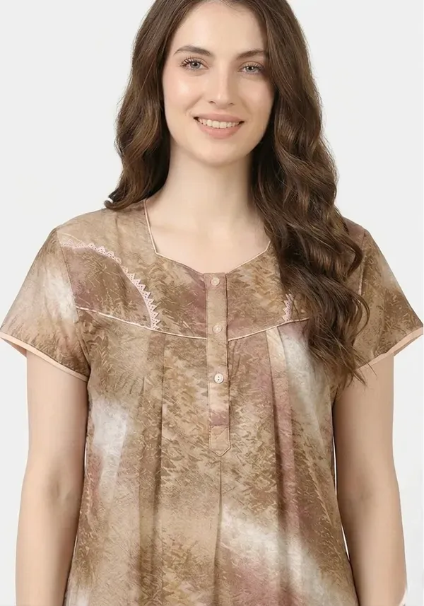 Premium_Coffee_Brown_Comfort_Nighty_Soft_Fabric