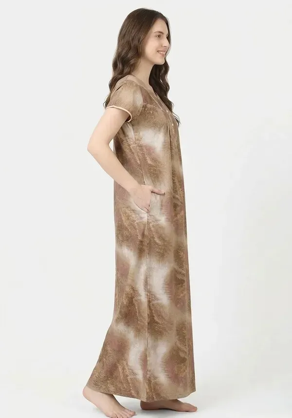 Premium_Coffee_Brown_Comfort_Nighty_Soft_Fabric