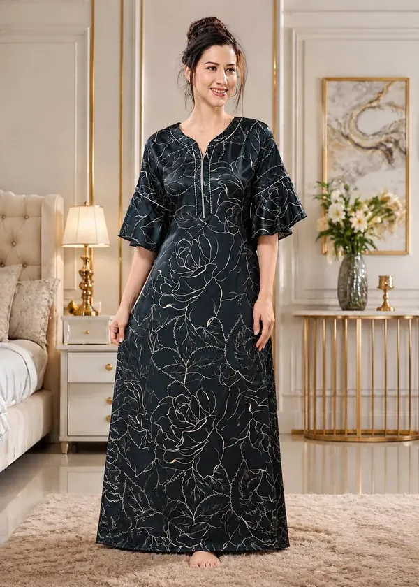 Women_S_Floral_Printed_Nighty_Dress_In_Soft_Italian_Fabric_Comfortable_Shor_More