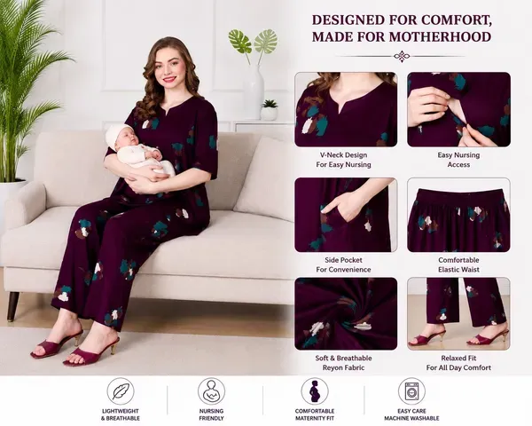 Nursing_Maternity_Cord_Set_For_Women
