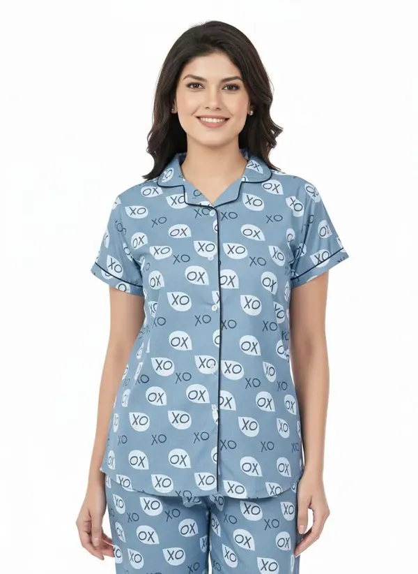 Blue_Cotton_Premium_Night_Suit_For_Women