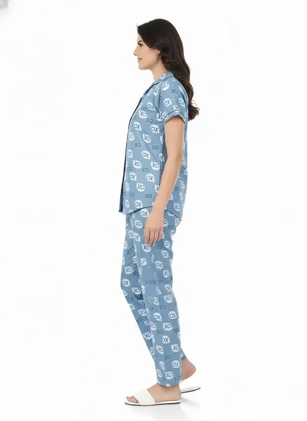Blue_Cotton_Premium_Night_Suit_For_Women