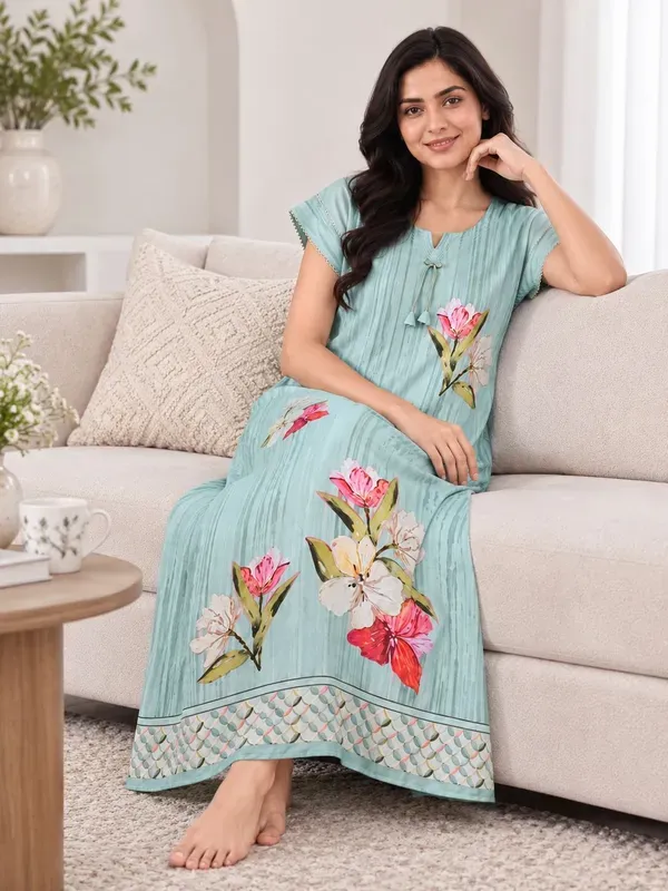 Didi_Nightwear_Digital_Alpine_Printed_Fancy_Sleeve_Nighty