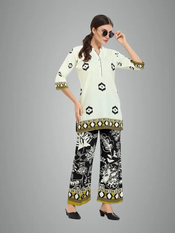White_Rayon_Premium_Co_Ord_Set_For_Women