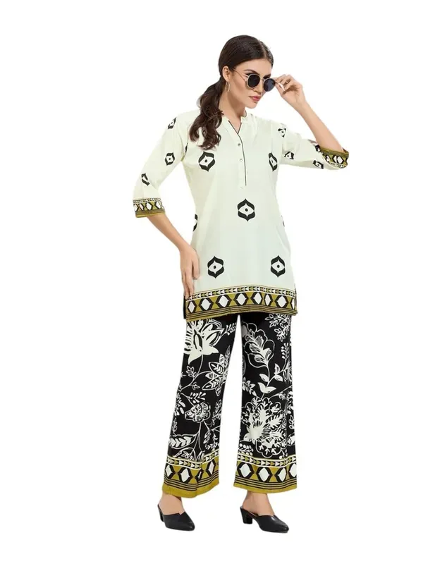 White_Rayon_Premium_Co_Ord_Set_For_Women