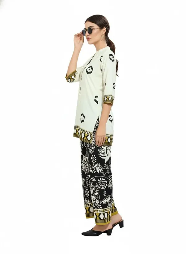White_Rayon_Premium_Co_Ord_Set_For_Women