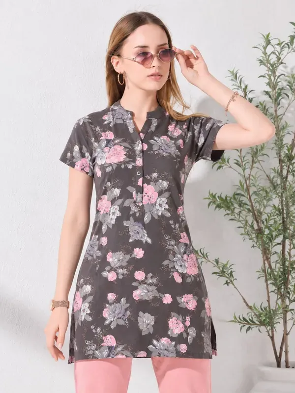 Blush_Bloom_Kurti_Night_Suit