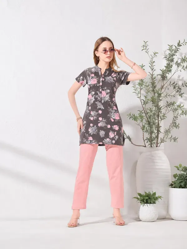 Blush_Bloom_Kurti_Night_Suit