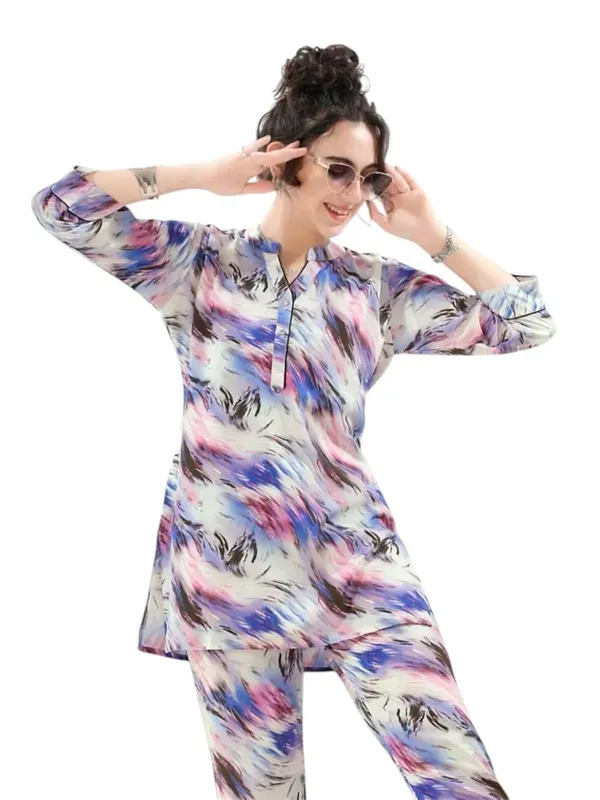 Purple_Rayon_Premium_Co_Ord_Set_For_Women