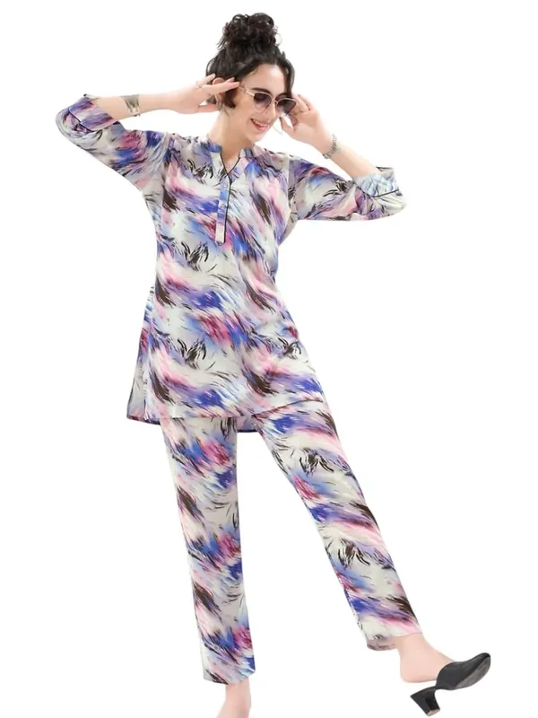 Purple_Rayon_Premium_Co_Ord_Set_For_Women