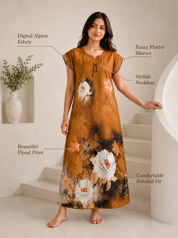 Didi_Nightwear_Digital_Alpine_Printed_Fancy_Sleeve_Nighty