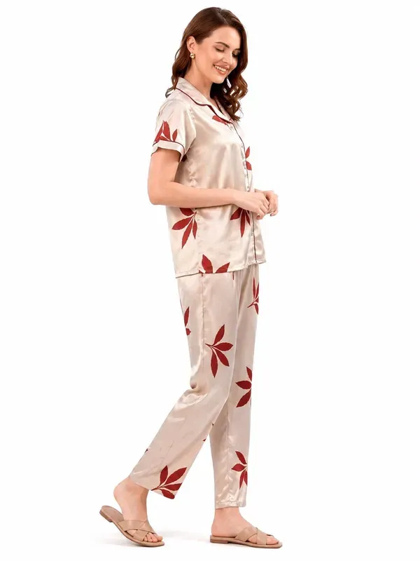 Peach_Italian_Satin_Premium_Nightwear_Top_For_Women