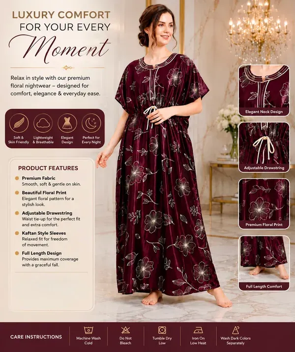 Italian_Satin_Premium_Kaftan_Nighty_For_Women_Purpul