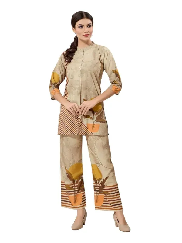 Beige_Rayon_Premium_Co_Ord_Set_For_Women