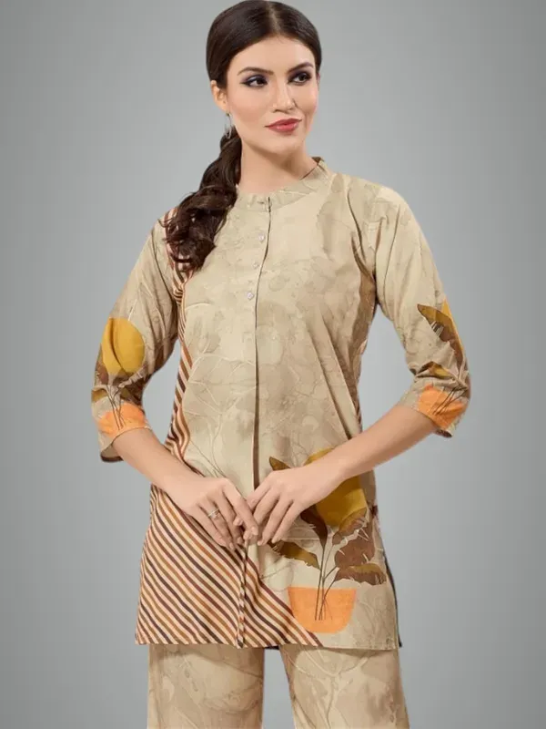 Beige_Rayon_Premium_Co_Ord_Set_For_Women