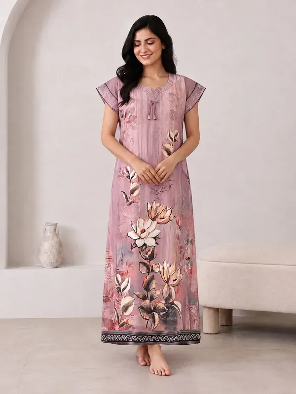 Didi_Nightwear_Digital_Alpine_Printed_Fancy_Sleeve_Nighty