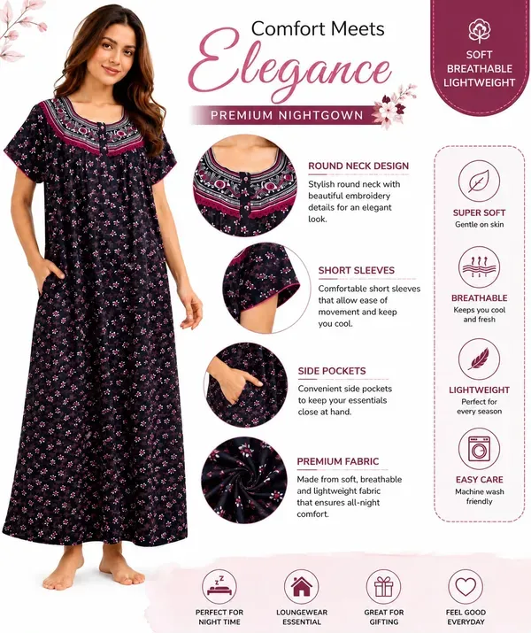 Women_S_Embroidered_Neck_Alfine_Night_Gown