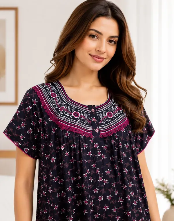 Women_S_Embroidered_Neck_Alfine_Night_Gown