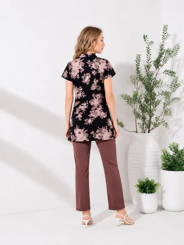 Elegant_Blossom_Kurti_Pajama_Set