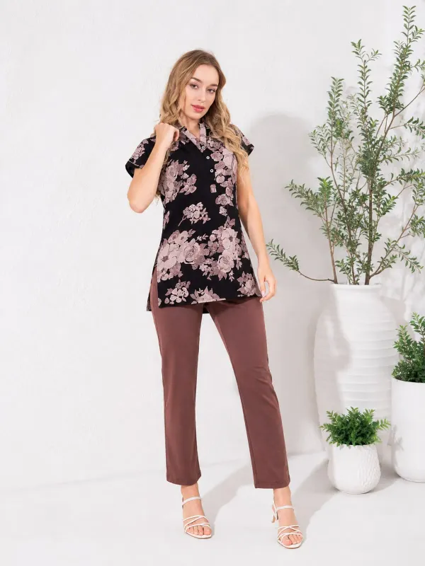 Elegant_Blossom_Kurti_Pajama_Set