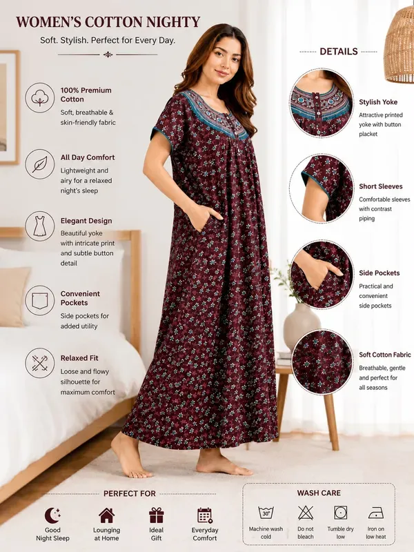Women_S_Embroidered_Neck_Alfine_Night_Gown
