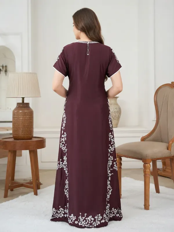 Floral_Vine_Satin_Nighty