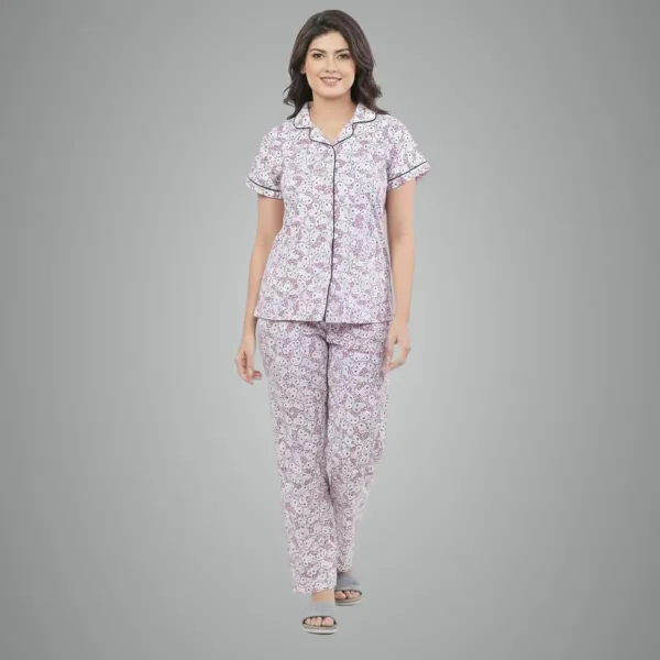Grey_Cotton_Premium_Night_Suit_For_Women