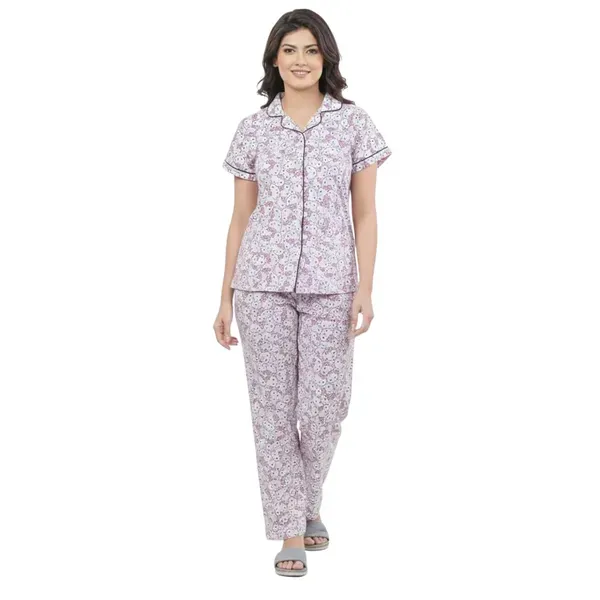 Grey_Cotton_Premium_Night_Suit_For_Women