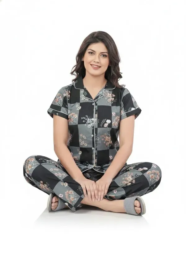 Black_Cotton_Premium_Night_Suit_For_Women