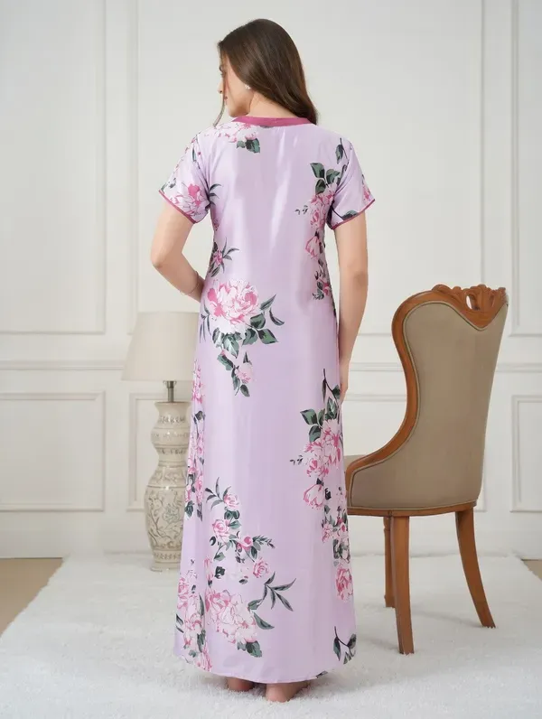 Lavender_Floral_Italian_Satin_Nighty