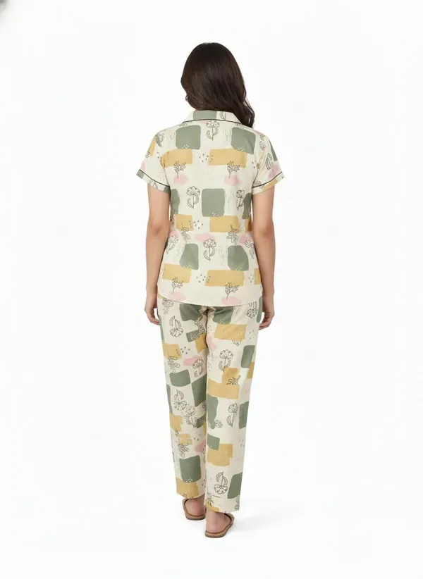 Beige_Cotton_Premium_Night_Suit_For_Women
