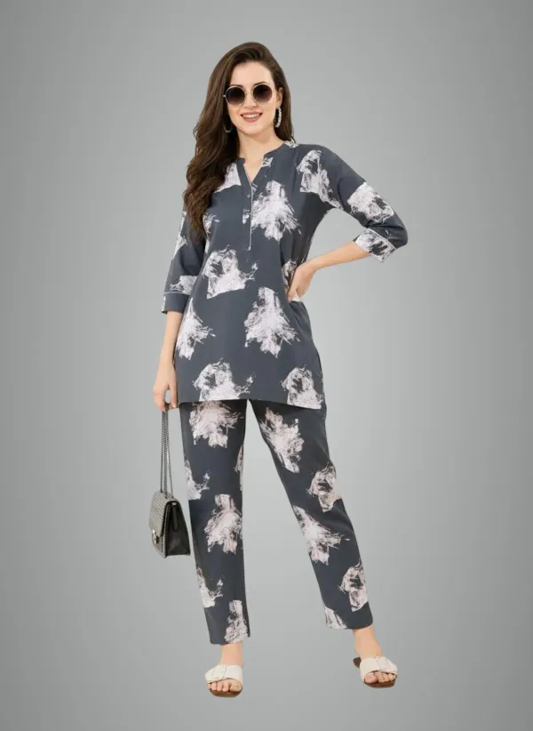 Charcoal_Grey_Rayon_Premium_Co_Ord_Set_For_Women