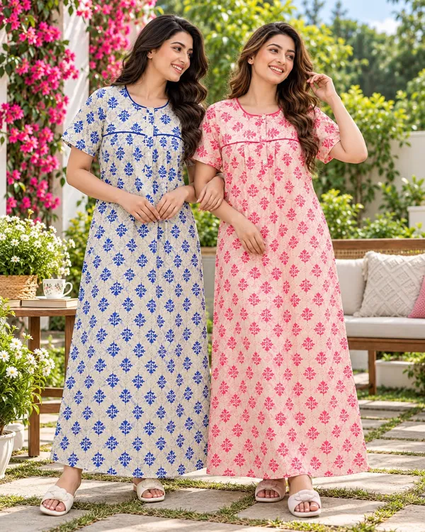 Maya_Print_Combo_of_2_Pure_Cotton_Floral_Print_Nighties_for_Women
