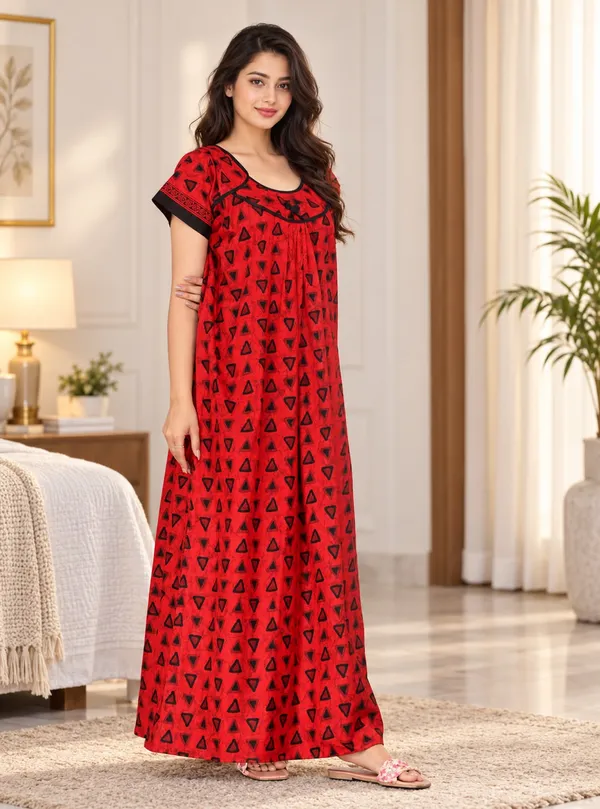 Pure_Cotton_Jaipuri_Nighty_for_Women_by_Maya_Print_Soft_&_Comfortable_Nightwear