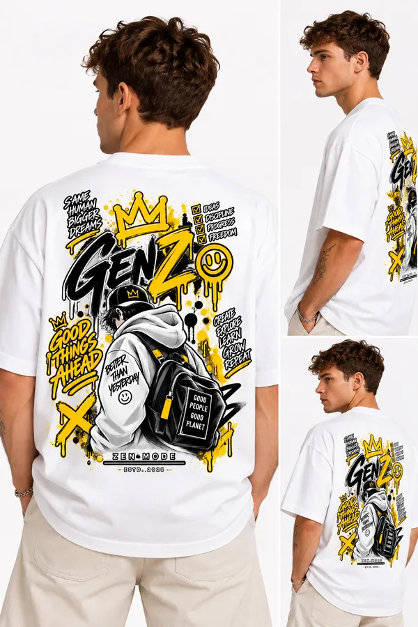 White_Oversized_Fit_Graphic_T-Shirt_for_Men
