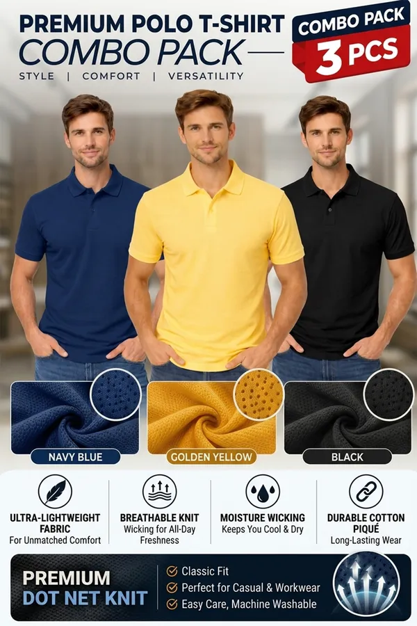 Multicolor_Cotton_Classic_Fit_Polo_T-Shirts_for_Men_3_Piece_Combo