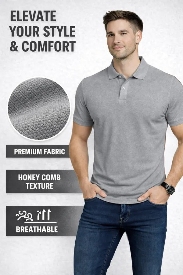 Grey_Regular_Fit_Polo_T-Shirt_for_Men