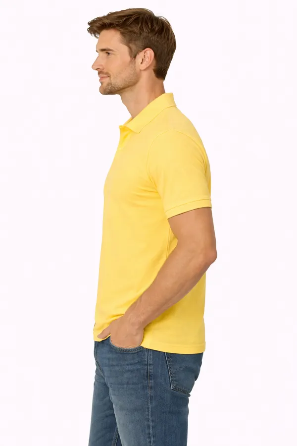Yellow_Regular_Fit_Polo_T-Shirt_for_Men