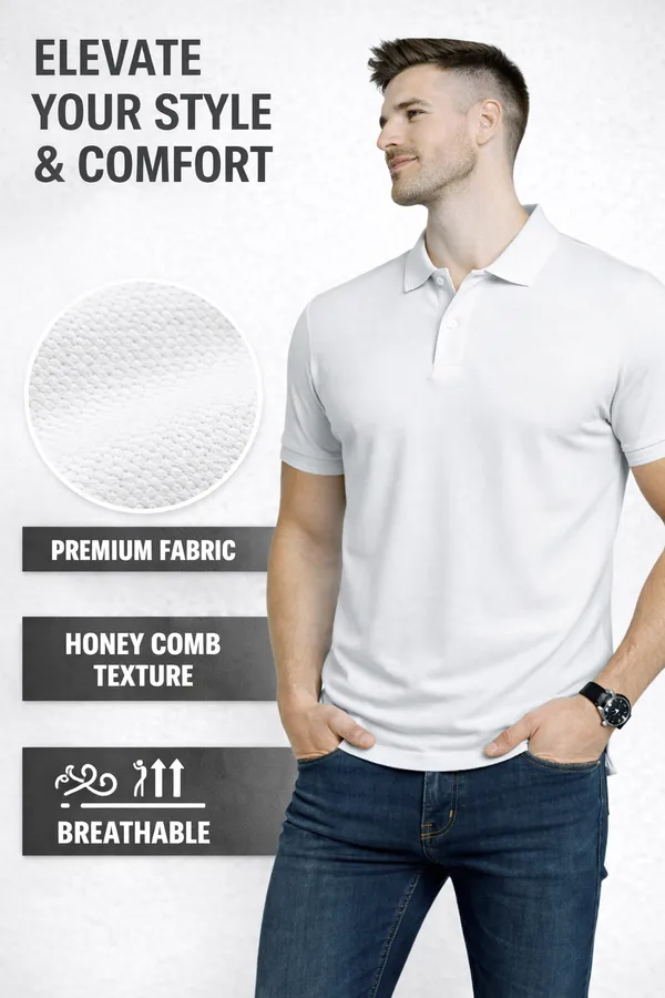 White_Polo_Fit_T-Shirt_for_Men