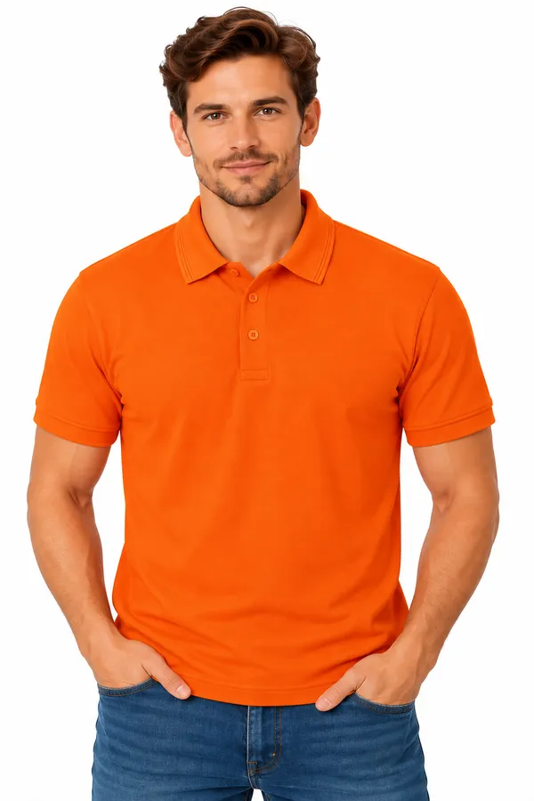 Orange_Solid_Polo_T_Shirt_for_Men