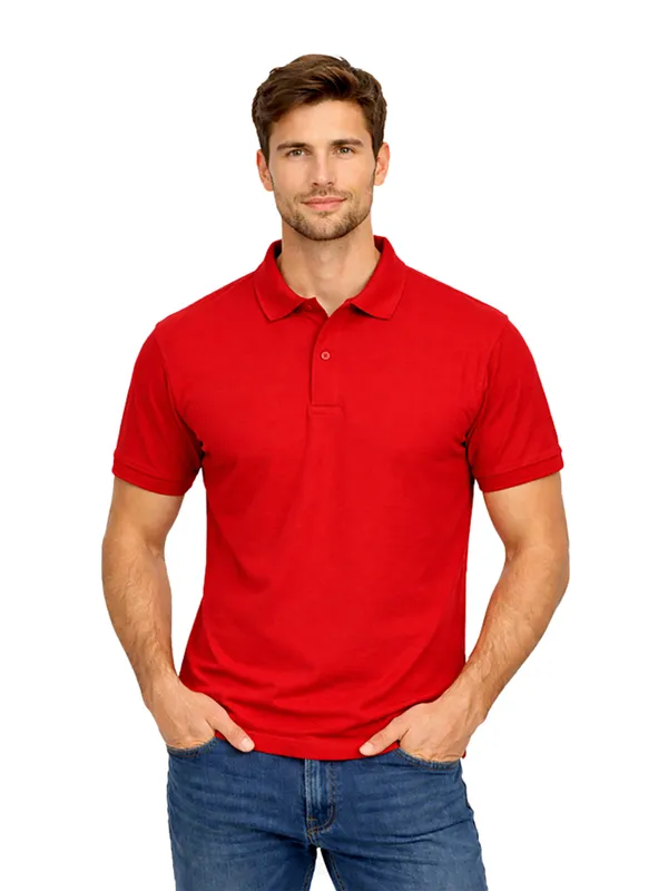 Red_Sports_Fit_Polo_T-Shirt_for_Men