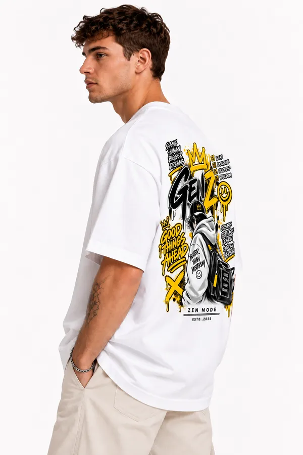 White_Oversized_Fit_Graphic_T-Shirt_for_Men
