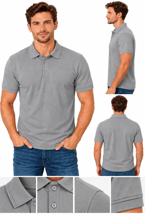 Grey_Regular_Fit_Polo_T-Shirt_for_Men