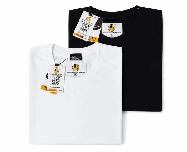 Black_And_White_Regular_Fit_T-Shirt_Set_for_Men