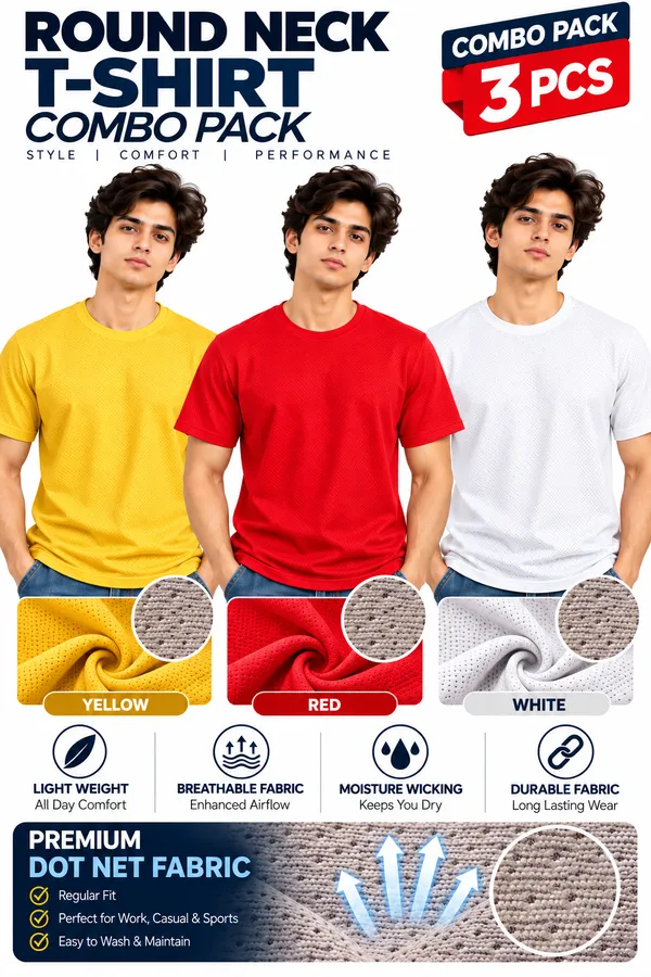 Yellow_Red_White_Dot_Net_Regular_Fit_T-Shirts_Combo_Pack_for_Men