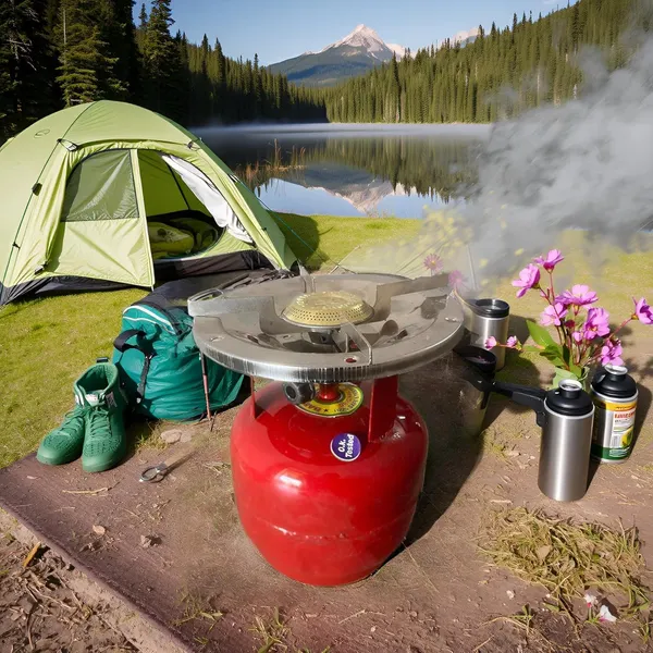 Red_LPG_Gas_Cylinder_With_Portable_Stove_Burner