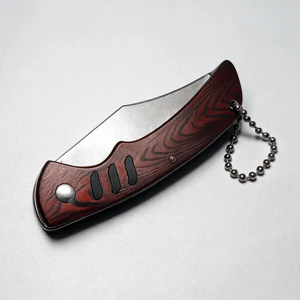 Wood_And_Metal_Folding_Pocket_Knife_With_Chain_-_Pack_Of_2