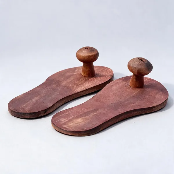 Brown_Wooden_Traditional_Khadau_Sandals_For_Men_-_Pack_Of_2