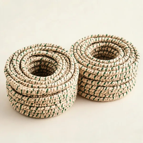 Beige_Printed_Elastic_Craft_Cord_For_Sewing_And_Diy_Pack_Of_4