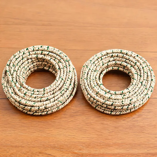 Beige_Printed_Elastic_Craft_Cord_For_Sewing_And_Diy_Pack_Of_4